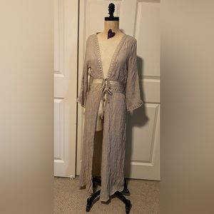 NWOT Rebellion again tan duster